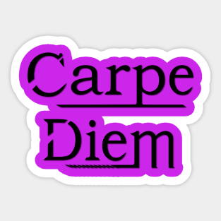 Carpe Diem Sticker